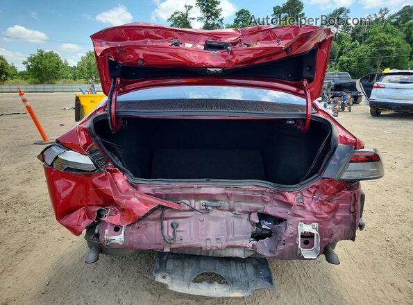 1HGCY1F2XPA009606 2023 HONDA ACCORD Red Вид ззаду