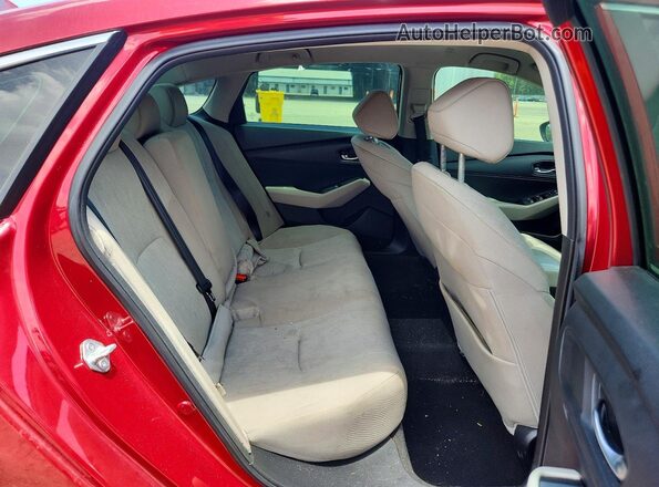 1HGCY1F2XPA009606 2023 HONDA ACCORD Red Вид задніх сидінь