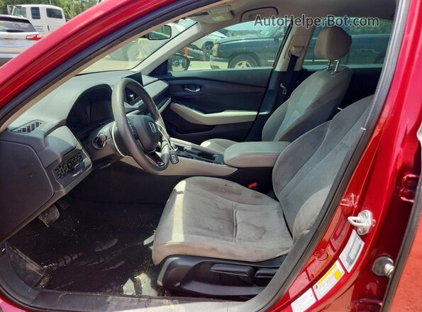 1HGCY1F2XPA009606 2023 HONDA ACCORD Red Вид салону спереду