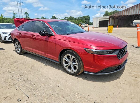 1HGCY1F2XPA009606 2023 HONDA ACCORD Red Передня права чверть