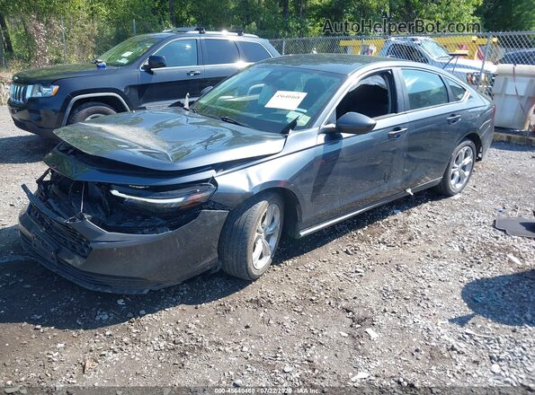 1HGCY1F2XPA043366 2023 HONDA ACCORD Серый Передняя левая четверть
