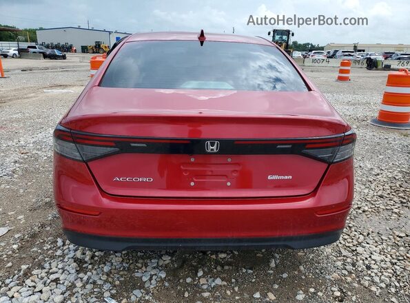 1HGCY1F2XRA022181 2024 HONDA ACCORD Красный Вид сзади