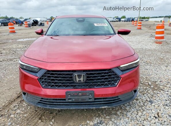 1HGCY1F2XRA022181 2024 HONDA ACCORD Красный Вид спереди