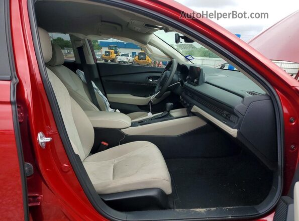 1HGCY1F2XRA022181 2024 HONDA ACCORD Красный Вид салона спереди