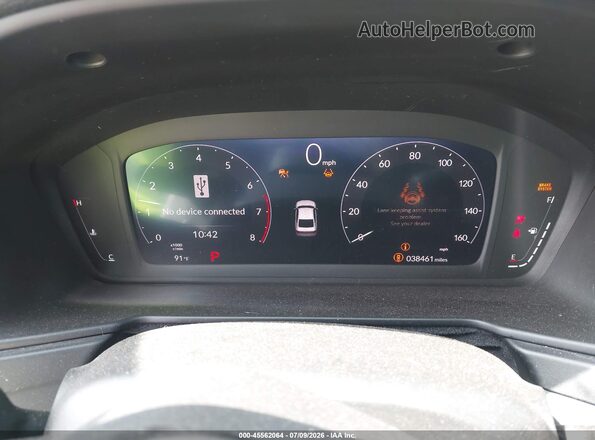 1HGCY1F2XRA073213 2024 HONDA ACCORD Gray Հետևի նստատեղերի տեսք