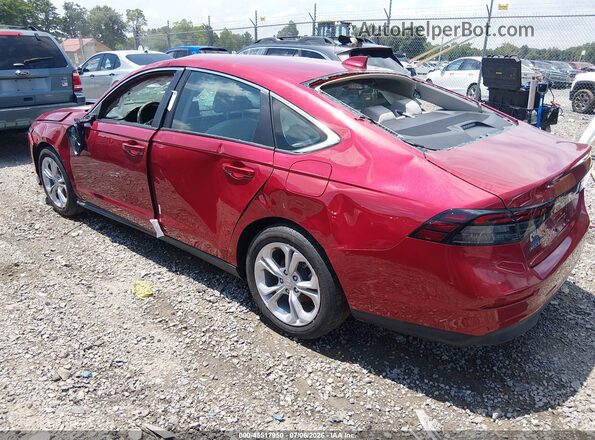 1HGCY1F2XTA007932 2026 HONDA ACCORD Red Rear left
