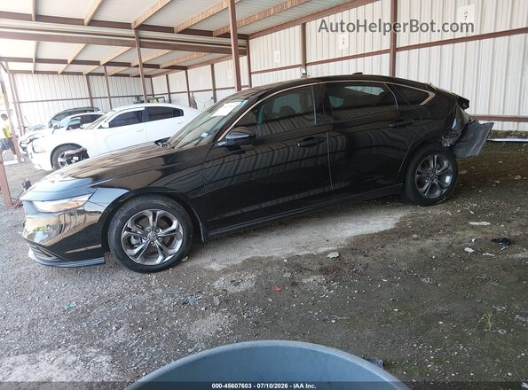 1HGCY1F30RA007553 2024 HONDA ACCORD Black Vista interior de 360 grados