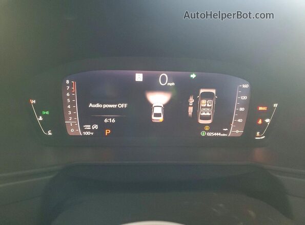 1HGCY1F30RA039662 2024 HONDA ACCORD White Вид щитка приладів