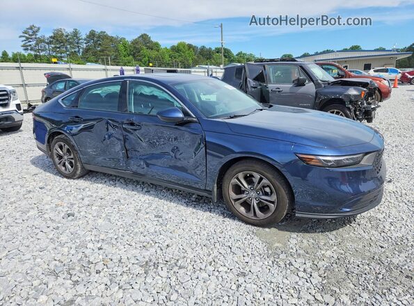 1HGCY1F30RA042061 2024 HONDA ACCORD Blue Delantero derecho