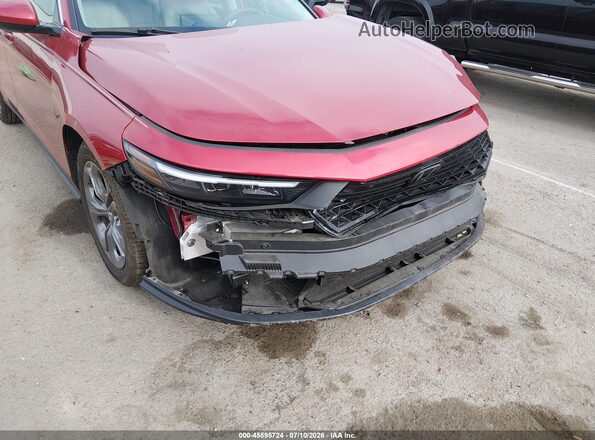 1HGCY1F30RA048359 2024 HONDA ACCORD Красный Панорамный вид салона 360°