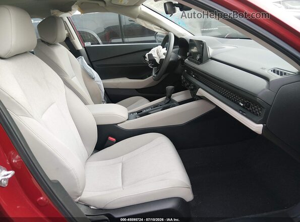 1HGCY1F30RA048359 2024 HONDA ACCORD Красный Вид салона спереди