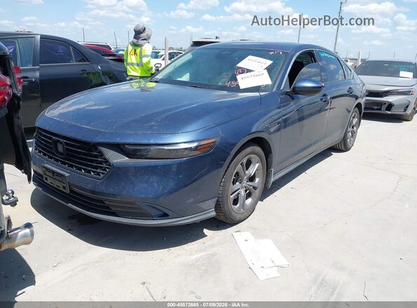 1HGCY1F30RA061693 2024 HONDA ACCORD Blue წინა მარცხენა ხედი სამი მეოთხედიდან
