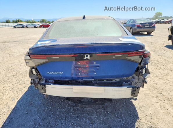 1HGCY1F31PA005663 2023 HONDA ACCORD Blue Vista trasera
