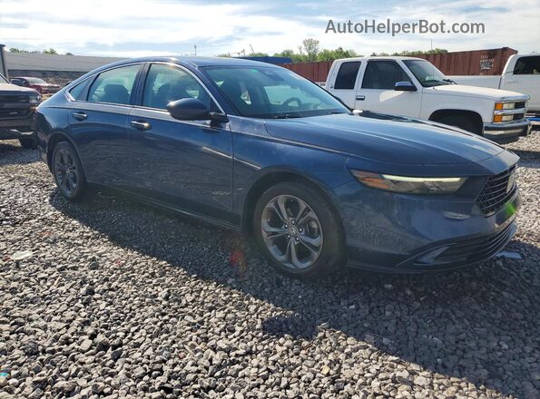 1HGCY1F31PA054460 2023 HONDA ACCORD Синий Передняя правая четверть