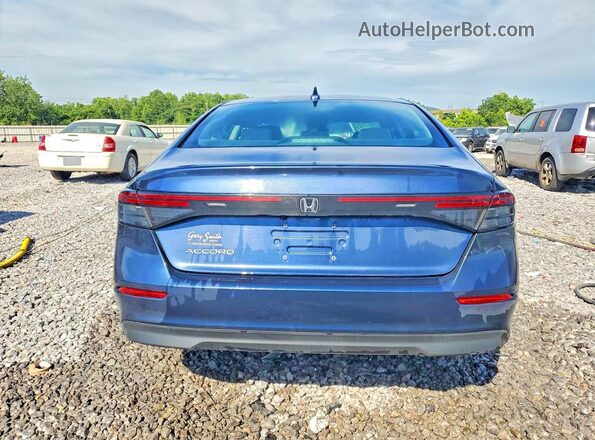 1HGCY1F31PA054460 2023 HONDA ACCORD Синий Вид сзади