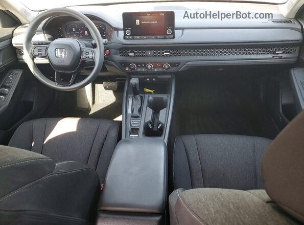 1HGCY1F31PA054460 2023 HONDA ACCORD Синий Вид панели приборов