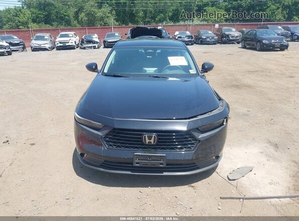 1HGCY1F31RA021896 2024 HONDA ACCORD Black Widok zestawu wskaźników