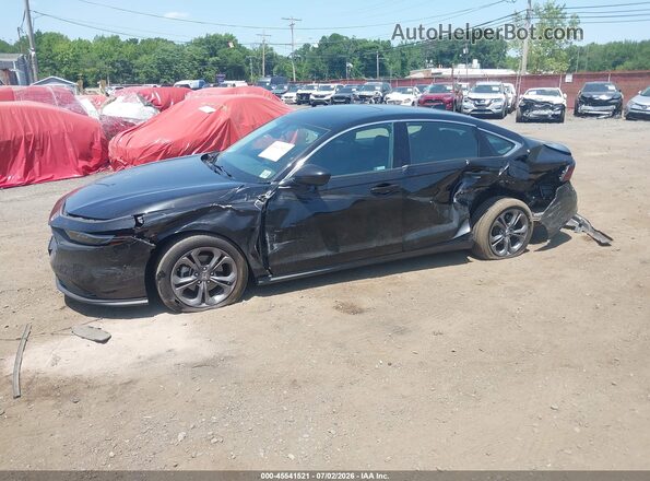1HGCY1F31RA021896 2024 HONDA ACCORD Black Widok z przodu
