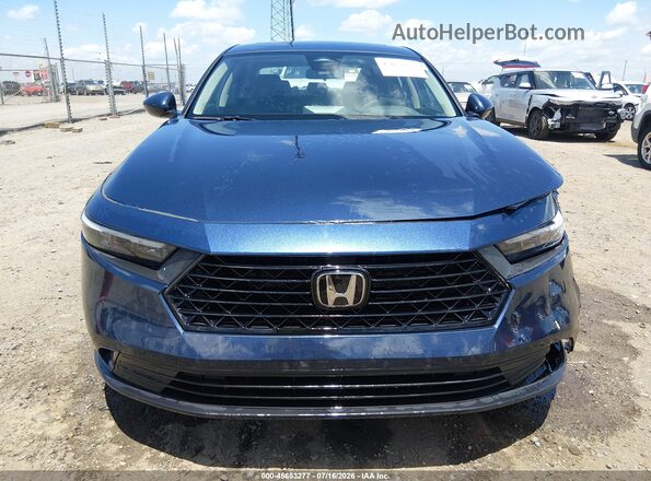 1HGCY1F31RA073660 2024 HONDA ACCORD Blue ხელსაწყოთა პანელის ხედი