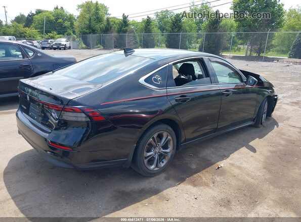 1HGCY1F32PA015375 2023 HONDA ACCORD Black Հետևի աջ