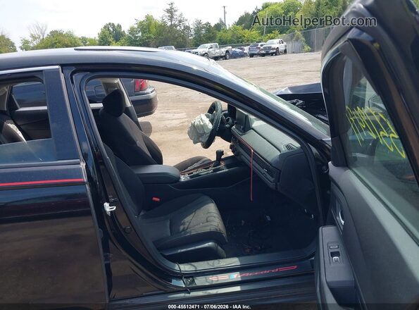 1HGCY1F32PA015375 2023 HONDA ACCORD Black Սալոնի դիմացի տեսք
