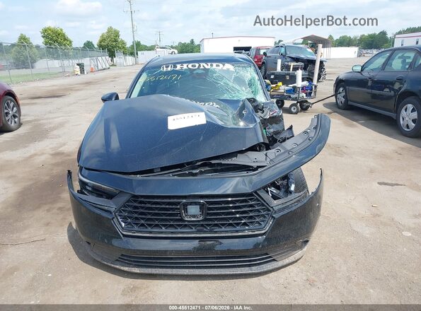 1HGCY1F32PA015375 2023 HONDA ACCORD Black Սալոնի հետևի տեսք