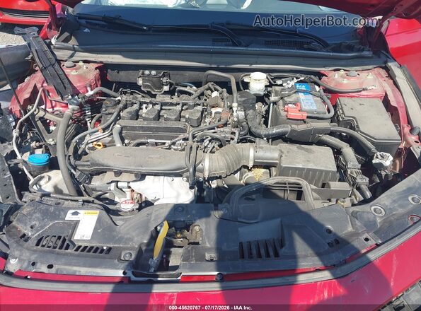 1HGCY1F32PA019507 2023 HONDA ACCORD Red Widok z tyłu
