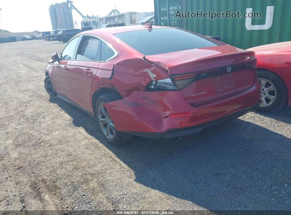 1HGCY1F32PA019507 2023 HONDA ACCORD Red Tył lewy