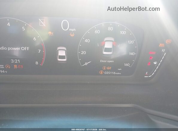 1HGCY1F32PA019507 2023 HONDA ACCORD Red Widok tylnych siedzeń