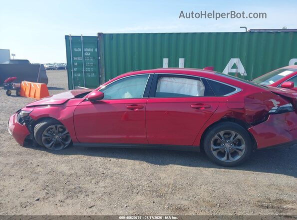 1HGCY1F32PA019507 2023 HONDA ACCORD Red Widok wnętrza 360 stopni