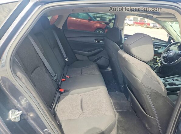 1HGCY1F32PA028322 2023 HONDA ACCORD Gray უკანა სავარძლების ხედი