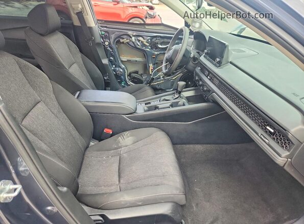 1HGCY1F32PA028322 2023 HONDA ACCORD Gray წინა სალონის ხედი