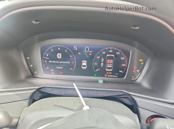 1HGCY1F32PA028322 2023 HONDA ACCORD Gray ხელსაწყოთა პანელის ხედი