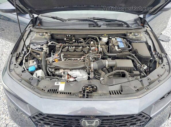 1HGCY1F32PA039126 2023 HONDA ACCORD Gray Vista interior trasera