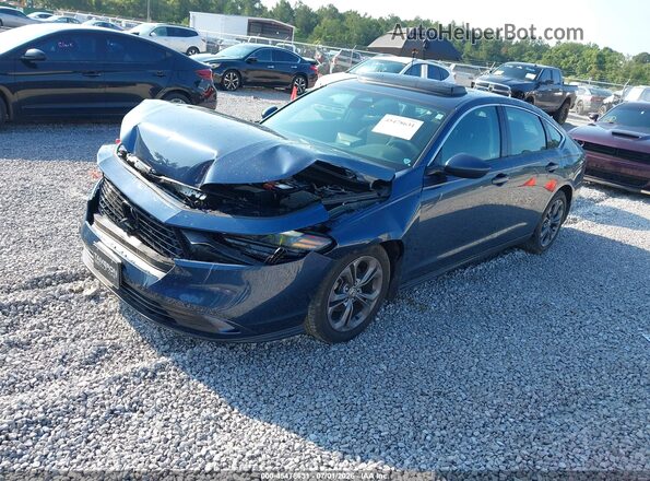 1HGCY1F32PA040048 2023 HONDA ACCORD Blue Передня ліва чверть