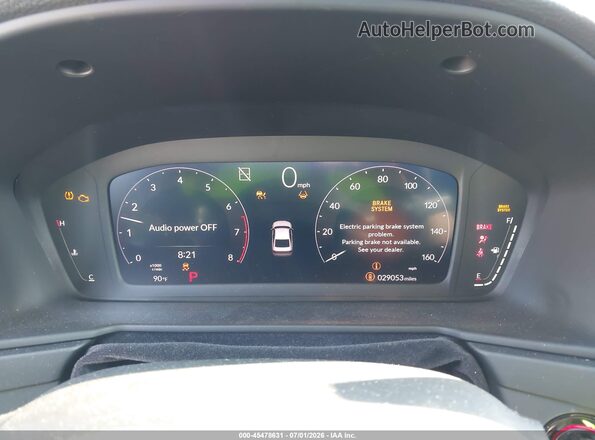 1HGCY1F32PA040048 2023 HONDA ACCORD Blue Вид задніх сидінь