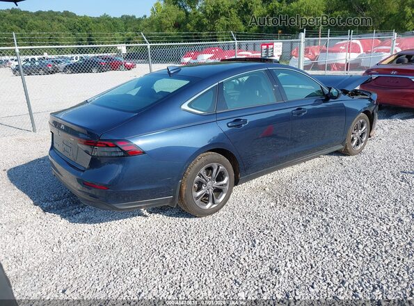 1HGCY1F32PA040048 2023 HONDA ACCORD Blue Задня права чверть