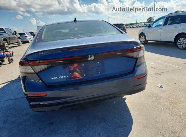 1HGCY1F32RA006470 2024 HONDA ACCORD Blue Вид ззаду