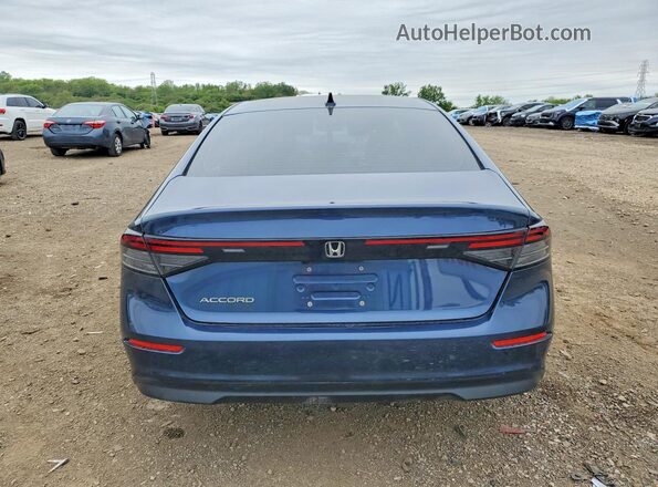 1HGCY1F32RA010275 2024 HONDA ACCORD Blue Widok z tyłu
