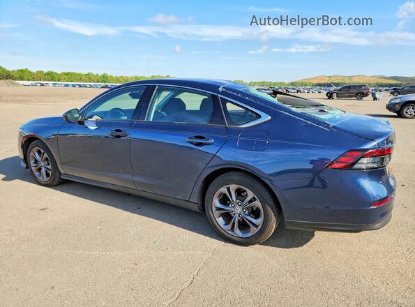 1HGCY1F32RA016576 2024 HONDA ACCORD Синий Задняя левая четверть