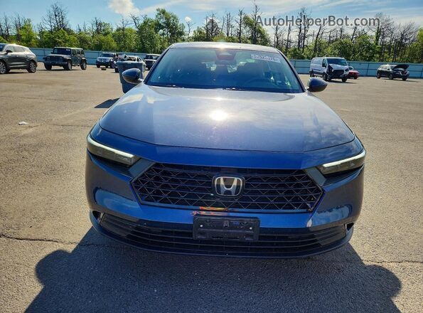 1HGCY1F32RA016576 2024 HONDA ACCORD Синий Вид спереди