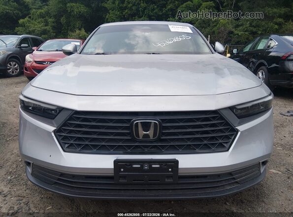 1HGCY1F32RA028386 2024 HONDA ACCORD Silver Instrument cluster view