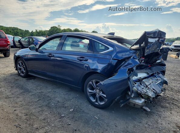 1HGCY1F32RA040604 2024 HONDA ACCORD Синий Задняя левая четверть