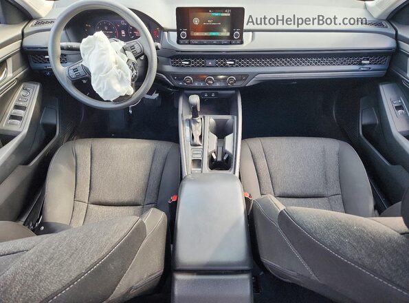 1HGCY1F32RA040604 2024 HONDA ACCORD Синий Вид панели приборов