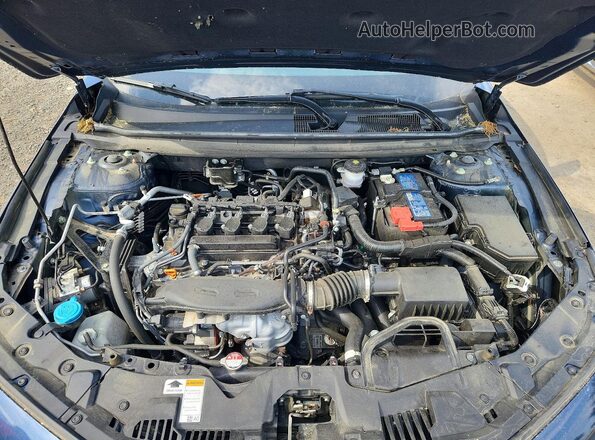 1HGCY1F32RA040604 2024 HONDA ACCORD Синий Вид задней части салона