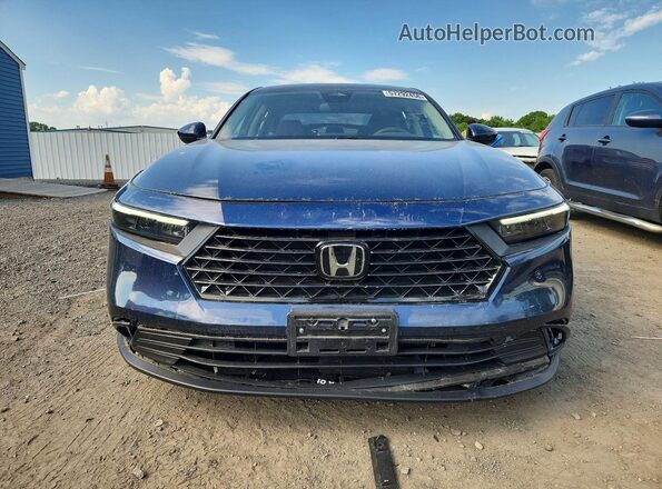 1HGCY1F32RA040604 2024 HONDA ACCORD Синий Вид спереди