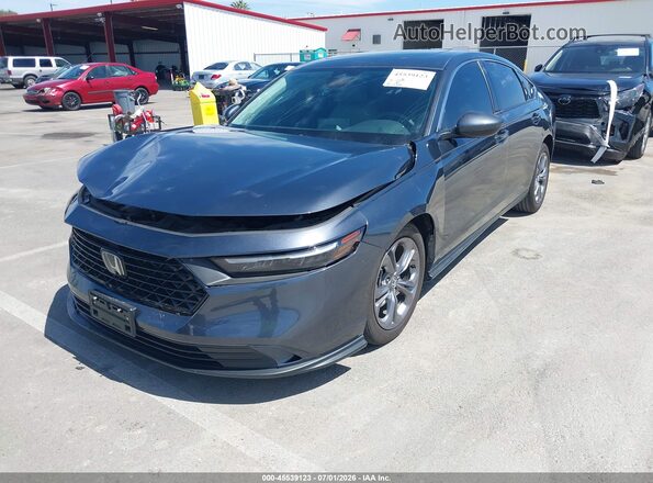 1HGCY1F32RA044930 2024 HONDA ACCORD Gray Przód lewy