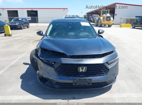 1HGCY1F32RA044930 2024 HONDA ACCORD Gray Widok zestawu wskaźników