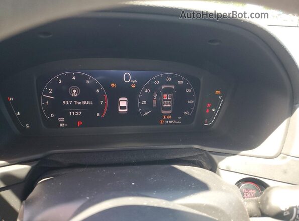 1HGCY1F32RA073702 2024 HONDA ACCORD Blue Вид щитка приладів
