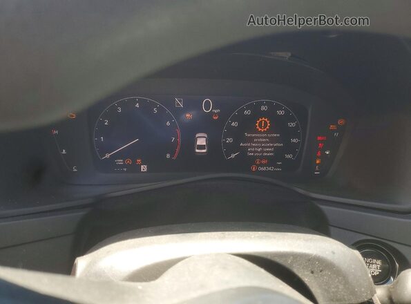 1HGCY1F33PA059384 2023 HONDA ACCORD Blue Vista del cuadro de instrumentos